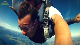 preview picture of video 'Skydiving Fallschirm Tandemsprung im Salzkammergut'