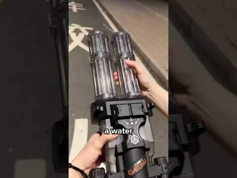 I Tested the Water Gatling Gun!