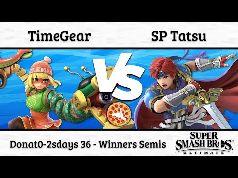 Donat0-2sdays 36: SP Tatsu (Roy) vs. TimeGear (Min Min, Pyra & Mythra) - Winners Semis