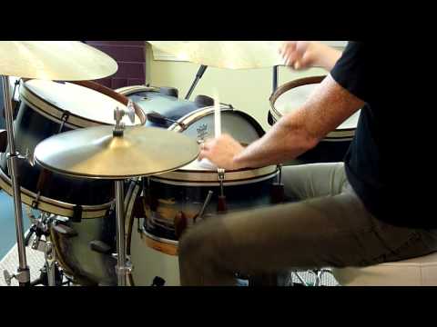 Dave Brophy Plays His Slingerland Rolling Bomber Kit - Part 4