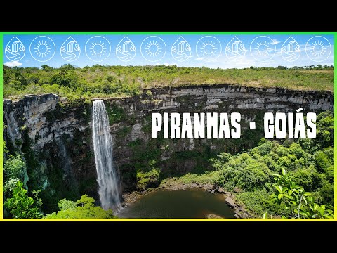 CACHOEIRA SÃO DOMINGOS - PIRANHAS (GO)