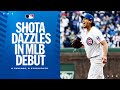 Shota Imanaga throws 6 shutout innings in MLB debut! (1st start highlights)