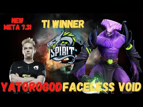 TeamSpirit. Yatoro [ Faceless Void ]  BEST CARRY  TI WInner