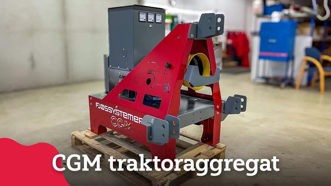Traktoraggregat – sikker strøm til landbruket