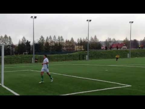 Sanovia Lesko 3:1 B. Ustrzyki Dolne - gol Rajchel Paweł