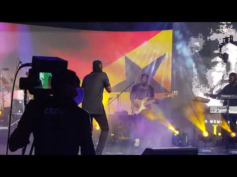 Performing Talanku at the Tribute concert for JJ Rawlins (Formal President of Ghana)
