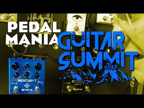 Warwick Pedal Mania at the Guitar Summit - Meris Mercury 7
