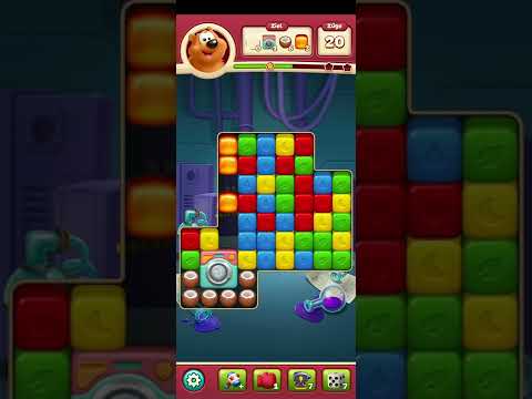 Toon blast Level 2048 1 boxing glove 3 stars