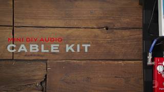 DIY Solderless Cable Kit with Mini Plugs