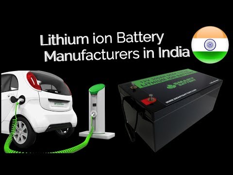 List of lithium ion battery