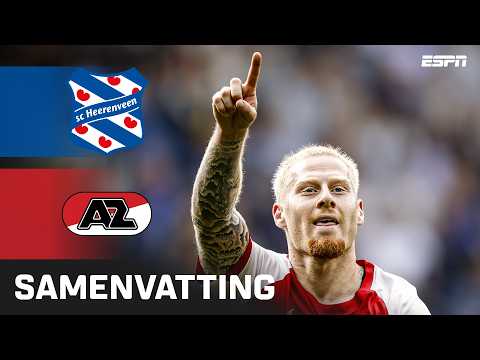 3️⃣ HEERLIJKE ALKMAARSE TREFFERS 🤩 | Samenvatting sc Heerenveen - AZ