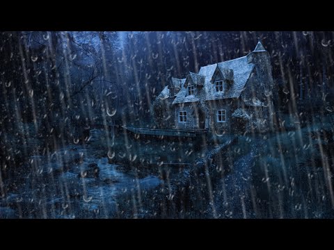 SLEEP Instantly Within 4 Minutes - Heavy Rain sounds, Soothing River and Thunder for Sleeping #2