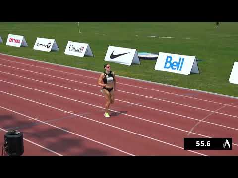 Women's 400m Hurdles Final - Canadian Track & Field Championships 2025 [Full Race Replay]