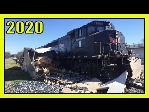 Crazy Train Crossing Fails - CCTV ACCIDENTS COMPILATION