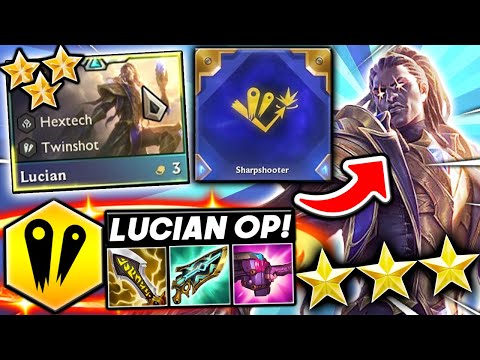 WATCH THIS LUCIAN ONE SHOTTING WHOLE TEAMS! (BROKEN) - TFT SET 6.5 Guide Teamfight Tactics 12.6B