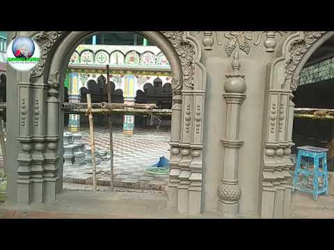A Beautiful Mosque Gate Plaster Design