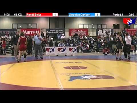 2011 U.S. Open FRI WM 63 KG: Randi Beltz vs. Veronica Carlson 5th Place Match