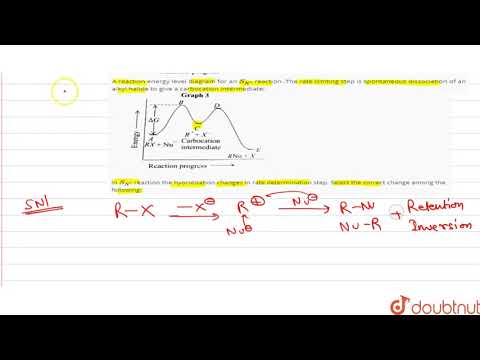 Reakcja `S_(N^(1))` jest substytucją nukleofilową pierwszego rzędu, np. `CH_(3)-overset(CH_(3))ov...