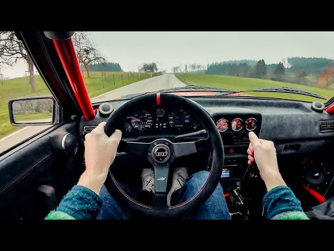 Audi Sport Quattro Turbo Monster POV | Brutal Sounds!