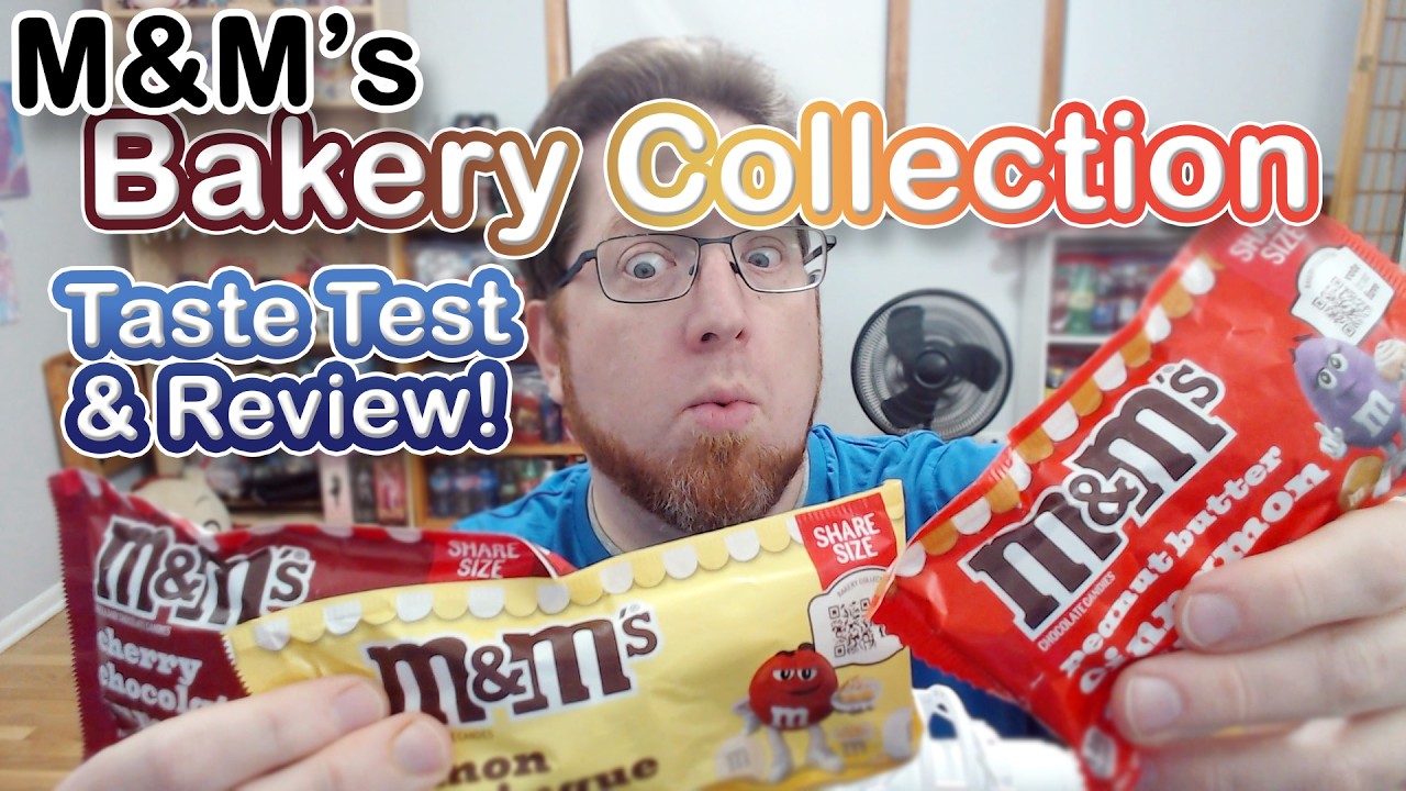 Cherry, Lemon, & Cinnamon Roll! Bakery Collection M&M's! - Taste Test & Review