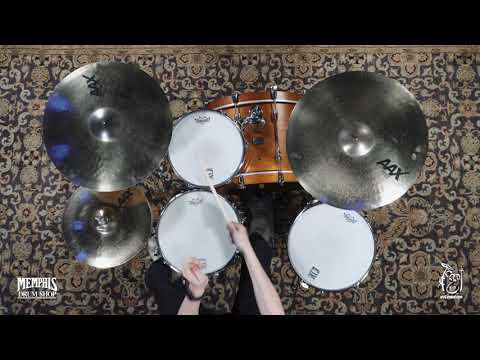 Used Sabian 21" AAX Medium Ride Cymbal - Brilliant - 2599g (U22112XCB-1110821R)