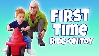 Standing with Stiff Legs? Try a Ride-On Toy | Pediatric PT for Down Syndrome #102