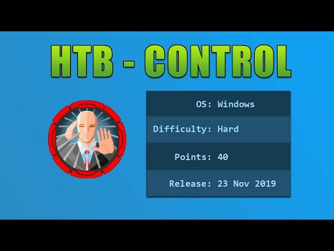 Hack The Box - Control