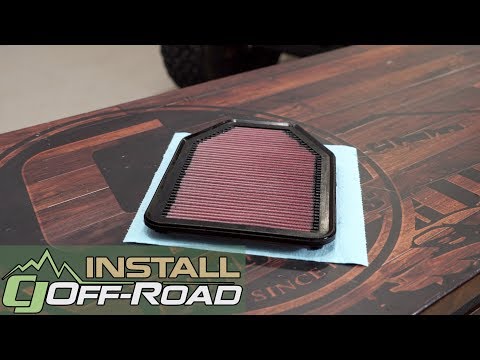 Improving Air Flow/Filtration on 2007-2018 Jeep Wrangler JKs with a K&N Drop-In Air Filter Install