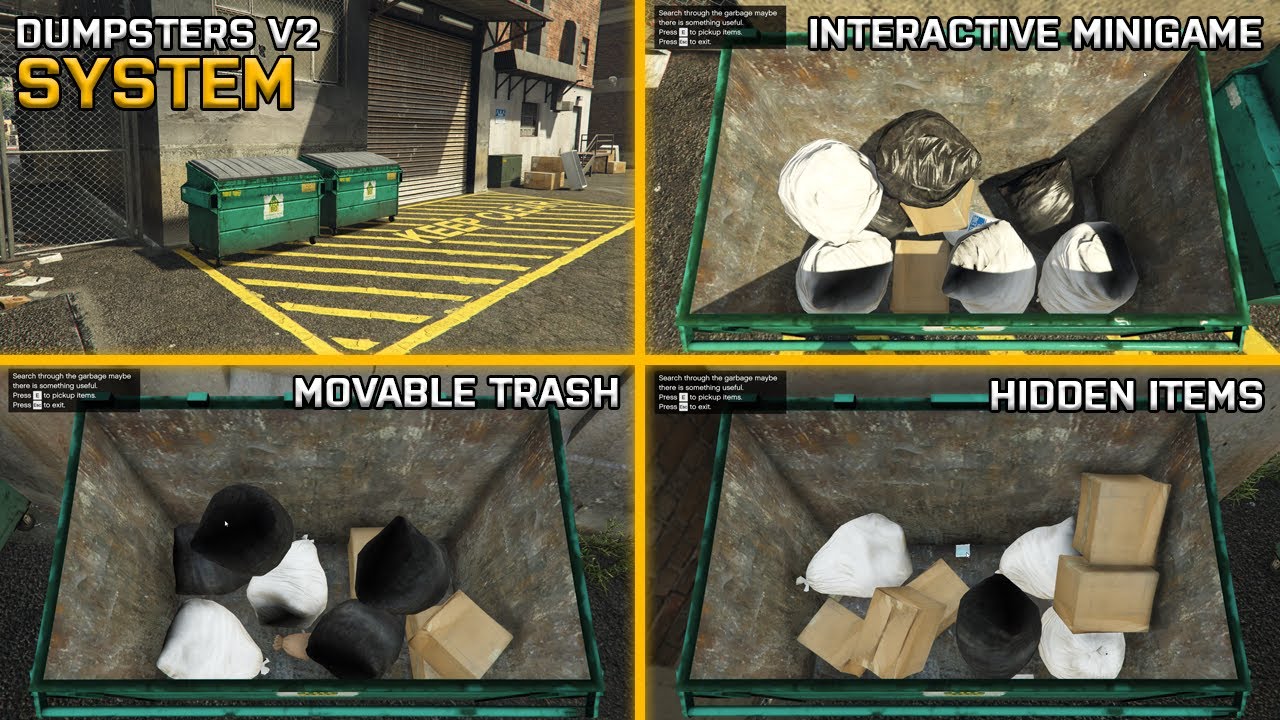 [Paid] [System] Dumpsters V2 thumbnail 2