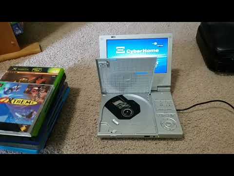 Portable dvd player functions