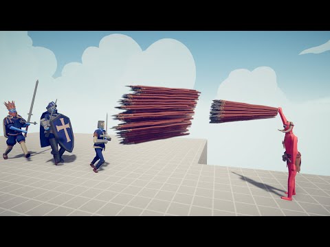 MEDIEVAL WARRIORS vs EVERY GOD | Totally Accurate Battle Simulator TABS