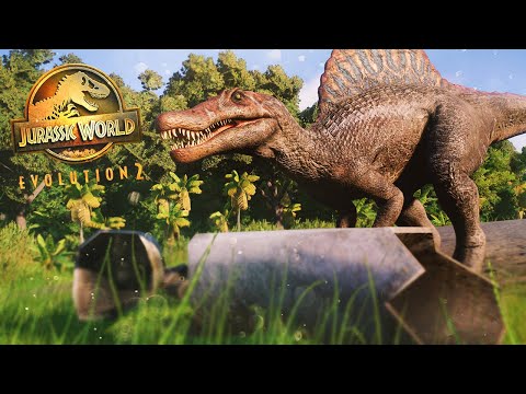 JURASSIC PARK SORNA! Spinosaurus With Plane! Full Park Tour | Jurassic World Evolution 2
