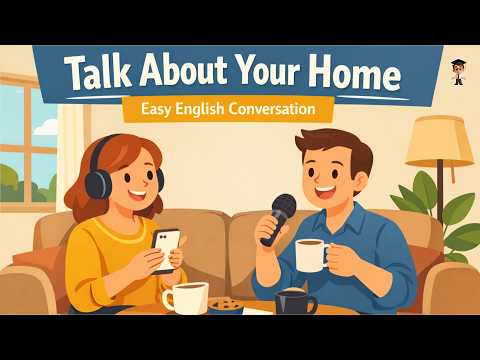 Talking About Your Home in English | Easy A1 English Conversation | Mr. English Podcast