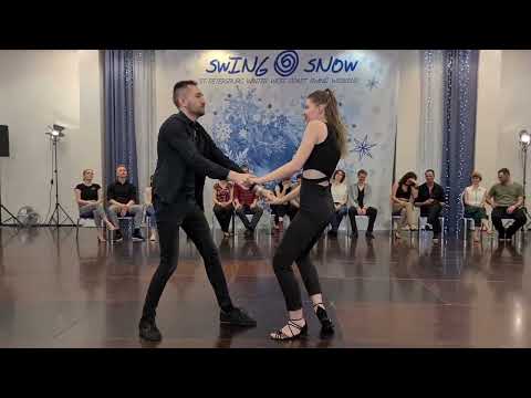 Andrey Navolotskiy & Yevgeniya Karachentsova. 2nd place Strictly Open. Swing & Snow 2022 | WCS Dance