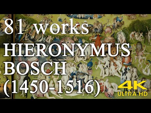 Hieronymus Bosch : Deep insight into humanity's desires and deepest fears | painting collection | 4K