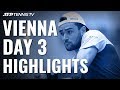 Berrettini Continues London Charge; Monfils, Khachanov Fight Through | Vienna 2019 Highlights Day 3