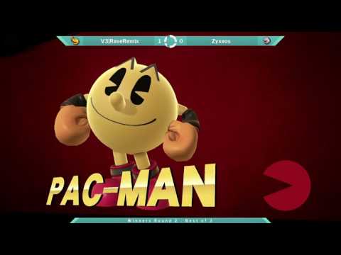 SOS37 WR2 - V3|RaveRemix (Pac-Man) vs Zyxeos (Meta Knight)