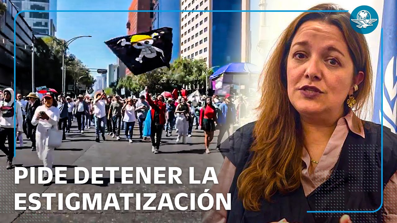 Preocupa a relatora de la ONU uso excesivo de la fuerza durante marcha de la Generación Z