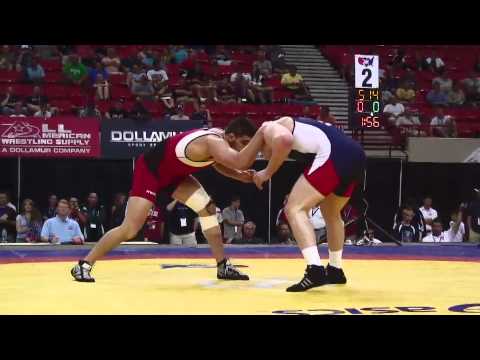 FS 96kg Finals Match 2   Jake Varner vs  Chad Hanke