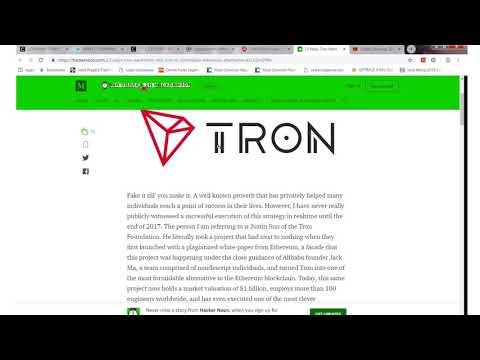 Tron (TRX) Justin Sun debunks accusations concerning TRC10 BitTorrent