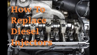 VW Jetta 1.9L BEW, How to Replace Injectors and Set Injector Cam Shaft Timing, With Torque Specs