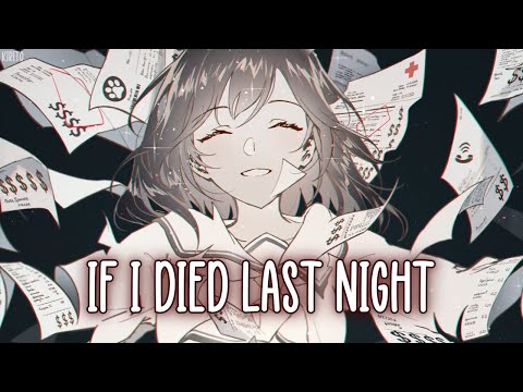 Nightcore - If I Died Last Night (Jessie Murph) - (Lyrics)