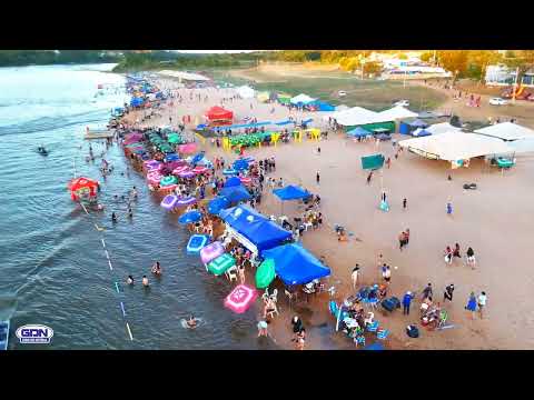 Praia Quarto Crescente de Aragarças-GO sábado dia 18 de julho de 2026