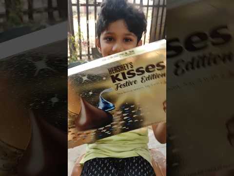 Hershey's kisses festive edition |almond |cookies n creme|chocolate #shorts