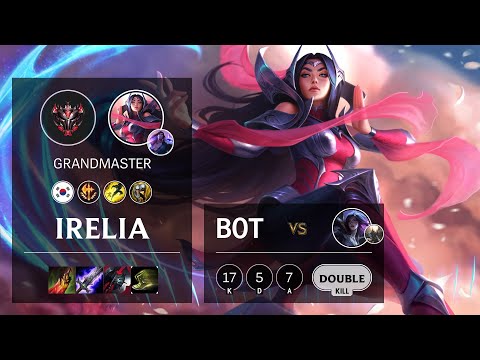 Irelia Bot vs Kai'Sa - KR Grandmaster Patch 10.19
