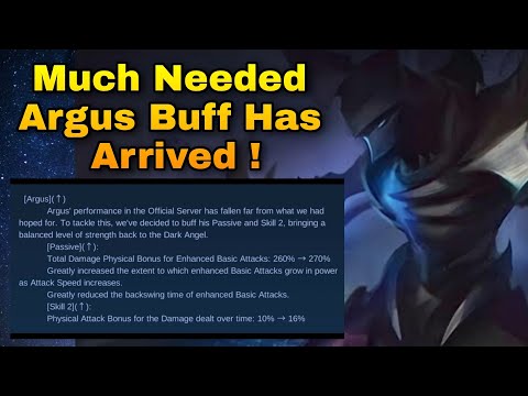 THIS REVAMPED ARGUS IS NOW A TOP TIER FIGHTER | MLBB
