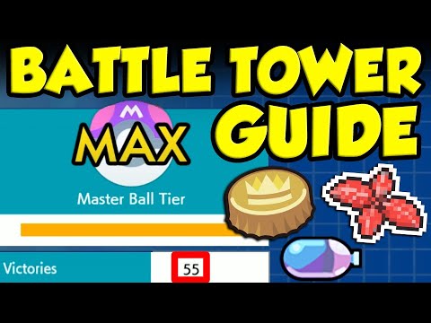 50 Win Streak Battle Tower Guide! THE BEST BATTLE TOWER TEAM FOR POKEMON SWORD AND SHIELD