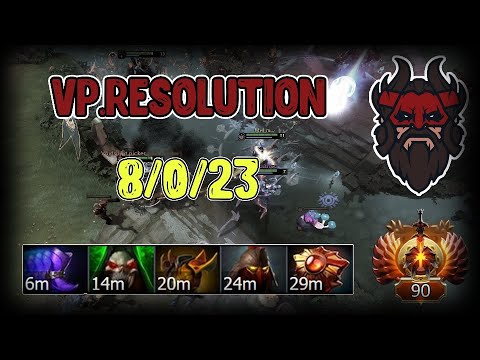 VP.Resolution Beastmaster. Dota 2 7.23e