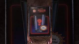 ASMR Stranger Things Mystery Glass Unboxing (🎧 soft spoken, tapping, tracing) #strangerthings