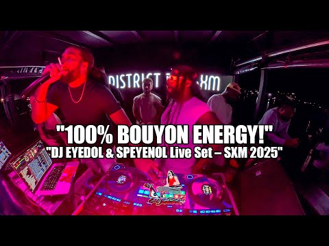 BOUYON 2025 – Insane Live DJ Eyedol Set at District 721 SXM | Best Of Bouyon (1T1, Brg Hollywood)